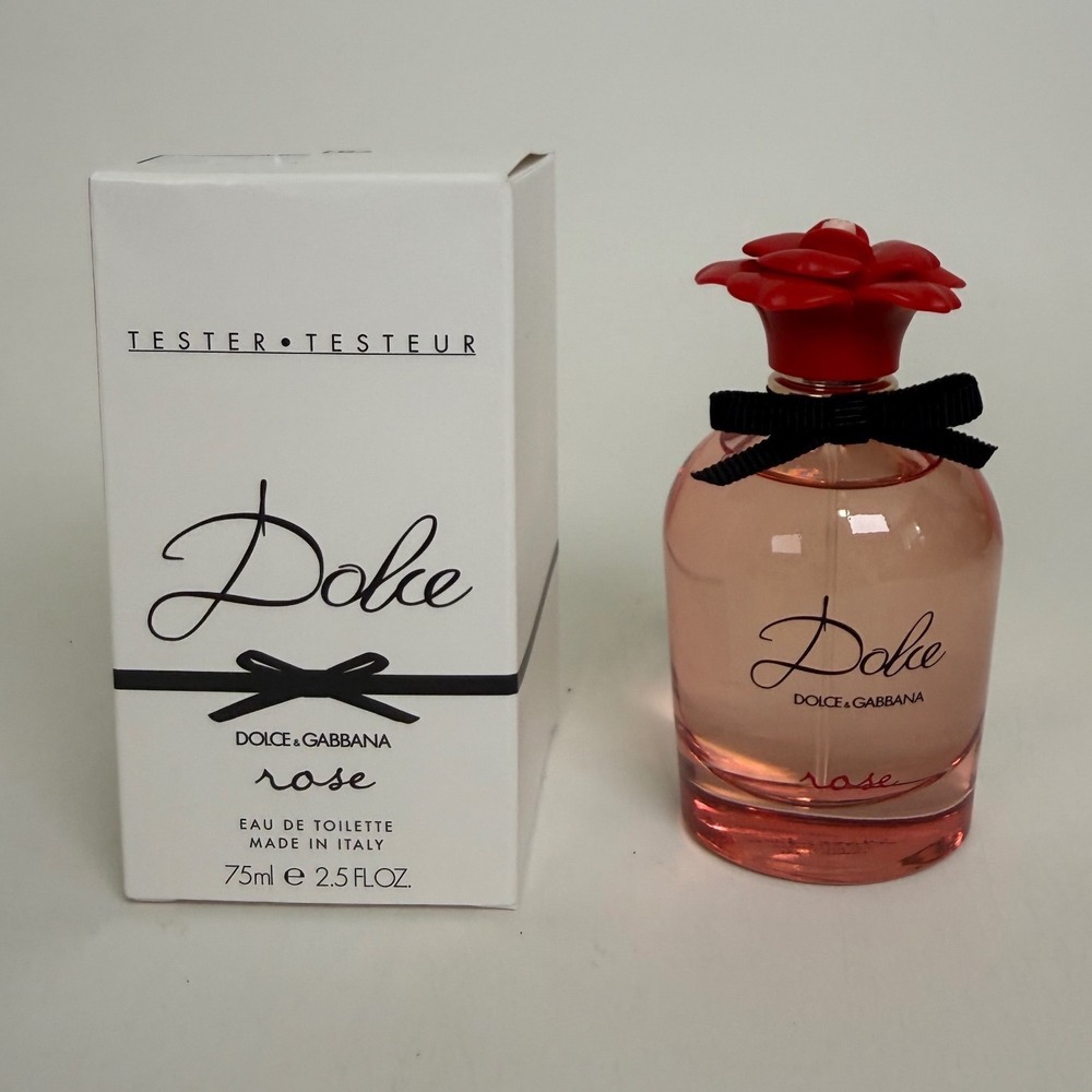 Dolce Gabbana Rose EDT Fruity Floral Women Perfume 2.5oz 75Ml Tester New - Picture 2 of 7